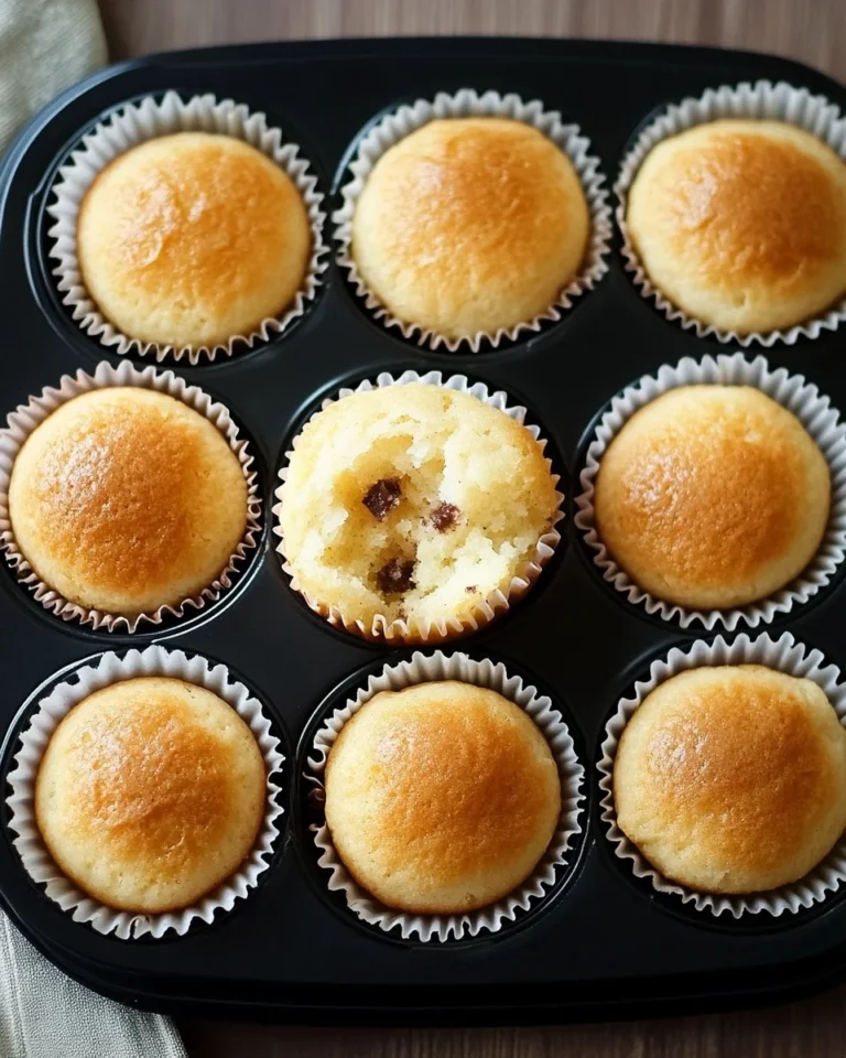 Ultimative Vanille-Muffins auf einem Teller serviert
