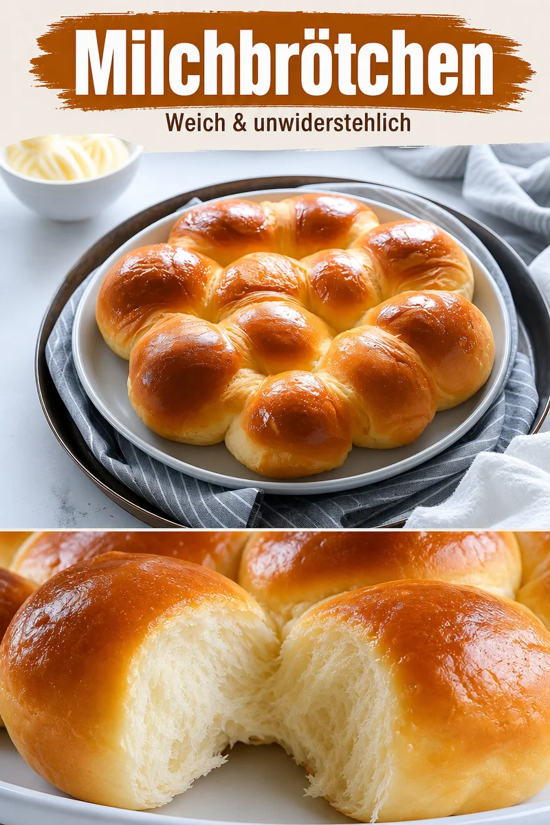 Verführerische Briochebrötchen: Weich, buttrig und unwiderstehlich! - Erlebe den perfekten Genuss mit meinen fluffigen Briochebrötchen! Sie sind ideal für ein entspanntes Wochenende und einfach zuzubereiten. Du wirst begeistert sein von ihrem buttrigen Geschmack und der zarten Konsistenz. Lass dir dieses Rezept nicht entgehen und überrasche deine Familie und Freunde! Probiere sie noch heute aus! #Brioche #Backen #Wochenendgenuss