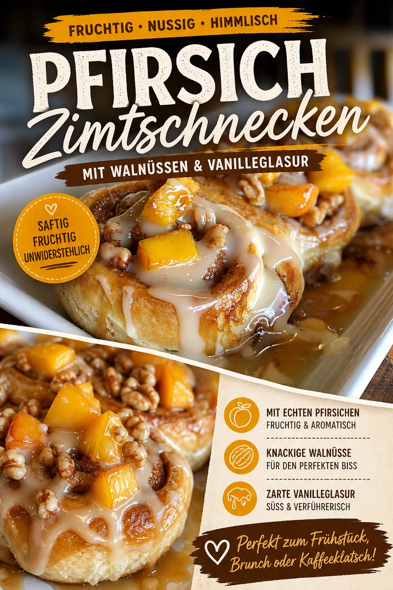 Verführerische Pfirsich-Cobbler-Zimtschnecken für den Sommer genießen - Entdecke das perfekte Rezept für Pfirsich-Cobbler-Zimtschnecken! Diese sommerliche Köstlichkeit vereint süße Pfirsiche und fluffige Zimtschnecken zu einem unwiderstehlichen Genuss. Perfekt für jede Sommerfeier oder einfach als leckere Nachspeise. Lass dir diese geschmackvolle Kombination nicht entgehen und probier das Rezept noch heute aus! #PfirsichCobbler #Zimtschnecken #Sommerrezepte