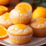 Leckere zitronige Muffins, ideal für Frühstück oder Snack