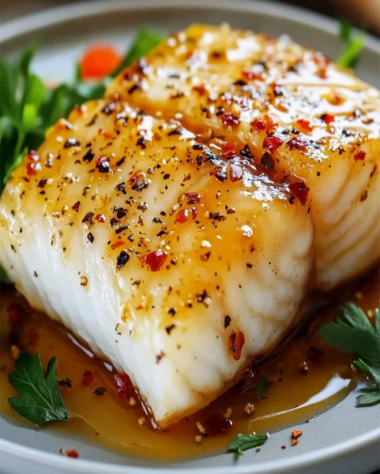 Buttriger Kabeljau mit Honig-Senf-Glasur aus dem Slow Cooker