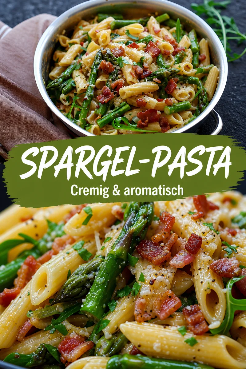 Einfache & Würzige Bacon Spargel Cajun Pasta für ein schnelles Abendessen - Entdecke das perfekte Rezept für deine nächste Abendmahlzeit: Bacon Spargel Cajun Pasta! Herzhaft und schmackhaft, ist dieses Gericht in kürzester Zeit zubereitet und begeistert Familie und Freunde. Mit nur wenigen Zutaten und einer einfachen Zubereitung wirst du diese Pasta lieben! Probiere es heute aus und genieße die köstliche Mischung aus Aromen. Lass uns wissen, wie es dir geschmeckt hat! #PastaRezept #SchnelleGerichte #CajunKüche