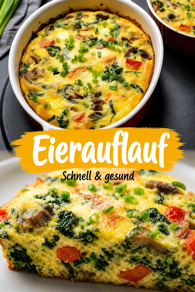 Fluffiges Omelett im Ofen: Ein schnelles, köstliches Vergnügen - Entdecke das Rezept für ein fluffiges gebackenes Omelett – ideal als Snack oder leichte Mahlzeit! Einfach in der Zubereitung und perfekt für jede Tageszeit. Überrasche dich selbst und deine Familie mit diesem leckeren Gericht. Probiere es jetzt aus und genieße die fluffige Textur! #Omelett #SchnelleRezepte #GebackenesOmelett