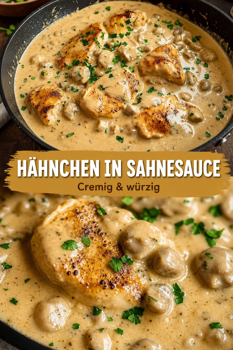 Hähnchen-Stroganoff: Ein cremiger Genuss für jeden Anlass - Entdecke das Rezept für Hähnchen-Stroganoff, ein köstlicher Klassiker, der sich perfekt für ein entspanntes Abendessen eignet. Mit zartem Hähnchen, frischen Champignons und einer cremigen Sauce zauberst du im Handumdrehen ein leckeres Gericht. Überrasche deine Familie oder Freunde bei deinem nächsten Dinner! 🍽️ Klicke jetzt auf 'Mehr erfahren' für das vollständige Rezept! #HähnchenStroganoff #Kochrezept #SchnelleGerichte