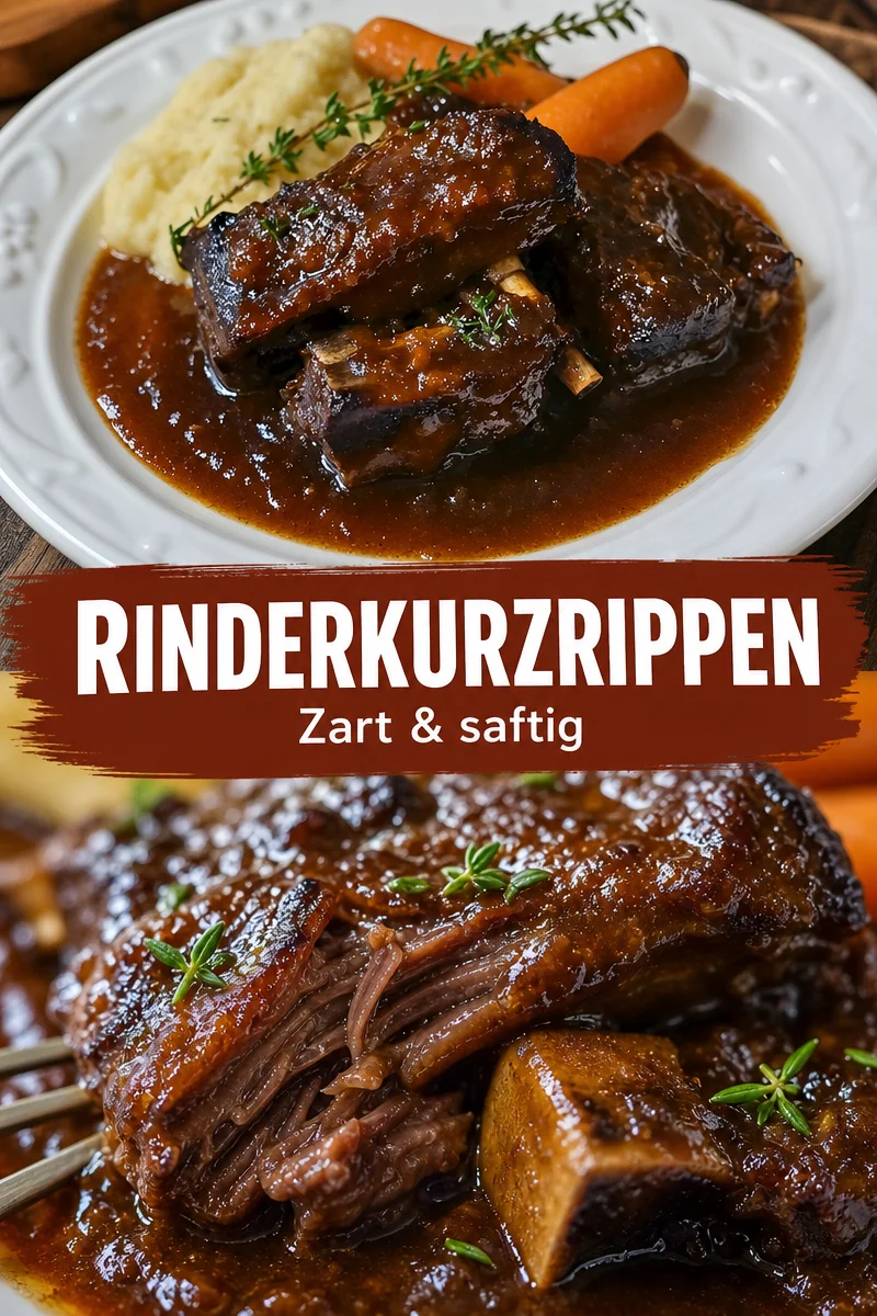 Herzhafte Rindfleisch-Rippchen in roter Weinsoße für kalte Tage - Entdecke das perfekte Gericht für kalte Tage: saftige Rindfleisch-Rippchen in roter Weinsoße. Dieses aromatische Rezept bringt Gemütlichkeit in dein Zuhause und lässt dich fühlen, als würdest du in einer Berghütte speisen. Folge den einfachen Schritten und genieße mit Kartoffelpüree oder frischem Baguette! Klicke jetzt für das Rezept und verwöhne dich und deine Liebsten. #Rindfleisch #HerzhafteRezepte #Wintergerichte