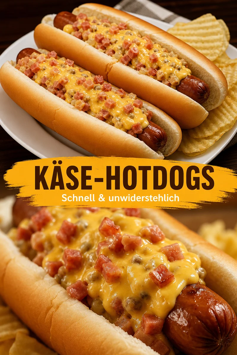 Käse-Rotel-Hot-Dogs: Schnelles Abendessen für jeden Tag! - Entdecke die perfekte Idee für ein schnelles Abendessen! Diese Käse-Rotel-Hot-Dogs kombinieren herzhaftes Würstchen mit cremigem Cheddar und würzigen Bohnen. Ideal für alle, die wenig Zeit haben, aber trotzdem lecker essen möchten. Probiere es aus und serviere deine Familie ein Gericht, das begeistert! #HotDogs #SchnelleRezepte #Abendessen