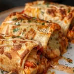 Krispieres Tex-Mex Hähnchen auf einem Teller mit bunten Beilagen