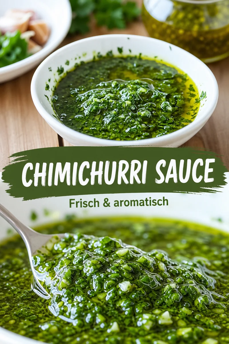 Entdecke das perfekte Chimichurri für deine Grillparty – einfach und aromatisch! - Chimichurri ist die geheime Zutat für jedes Grillfest! Diese argentinische Sauce aus frischen Kräutern, Knoblauch und einem Hauch von Essig bringt jeden Bissen zum Leuchten. Ideal zum Marinieren von Fleisch oder als köstlicher Dip. Probiere es aus und verwandle deine Grillabende in unvergessliche Genussmomente. Jetzt loslegen und das Rezept ausprobieren! #Chimichurri #Grillrezepte #Essenliebe