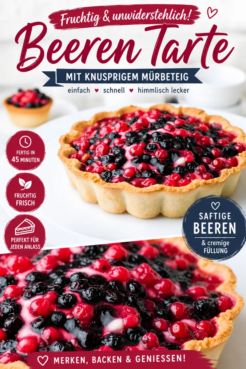 Genieße die glutenfreie Beertart-Pie – Ein süßer Genuss für alle! - Entdecke die glutenfreie Beertart-Pie – das perfekte Dessert für jeden Anlass! Mit frischen Früchten und einer cremigen Sahnehaube ist dieses Rezept nicht nur einfach, sondern auch unwiderstehlich lecker. Probiere es selbst und überzeuge dich! Du wirst deine Gäste beeindrucken und ihre Geschmacksknospen verzaubern. Lass dir dieses süße Vergnügen nicht entgehen! #Glutenfrei #Dessert #Beertart