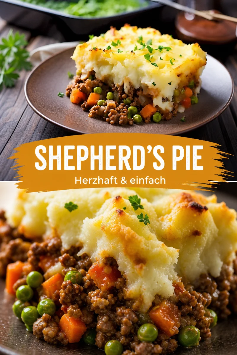 Herzhaftes Rindfleisch Shepherd's Pie: Ein Genuss für jeden Abend - Entdecken Sie das köstliche Rindfleisch Shepherd's Pie, das Ihr Abendessen zum Höhepunkt macht. Mit zartem Rinderhack, frischem Gemüse und cremigem Kartoffelpüree ist dieses Gericht perfekt für Familienessen oder besondere Anlässe. Werfen Sie einen Blick auf das Rezept und bereiten Sie sich darauf vor, von diesem Klassiker verzaubert zu werden! Jetzt ausprobieren und sich von den Aromen begeistern lassen. #ShepherdsPie #Hausmannskost #LeckeresEssen