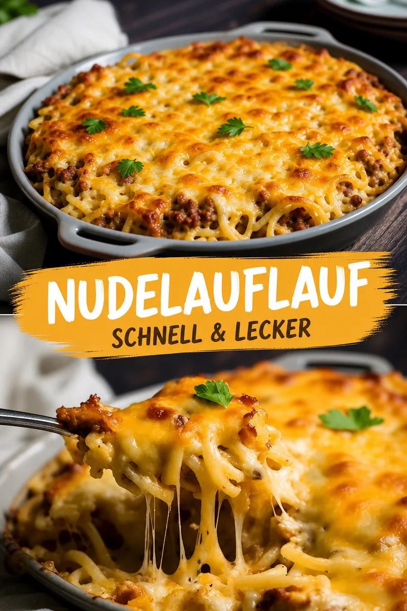 Käse-Hühnchen-Spaghetti-Auflauf: Ein herzhaftes Familiengericht - Genießen Sie den Käse-Hühnchen-Spaghetti-Auflauf, der zartes Hühnchen, cremige Käsesauce und al dente Spaghetti vereint. Perfekt für ein geselliges Abendessen! Bereiten Sie diesen Auflauf einfach zu und genießen Sie die herzhaften Aromen mit Ihrer Familie. Servieren Sie ihn mit knusprigem Knoblauchbrot und einem frischen Salat. Lassen Sie sich dieses Rezept nicht entgehen! #KäseAuflauf #FamilyDinner #PastaLovers