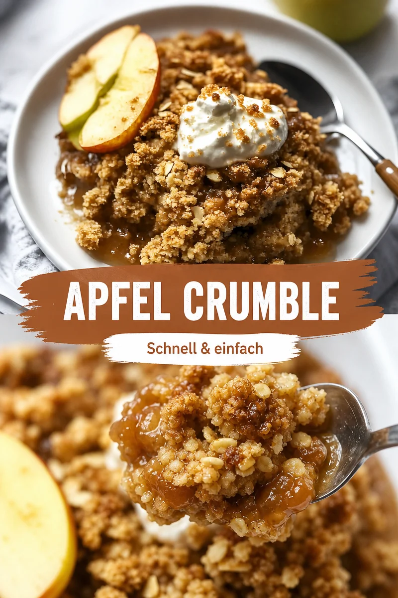 Köstlicher Apfel Crisp für einen unvergesslichen Herbstgenuss - Entdecke den ultimativen Herbstgenuss mit unserem köstlichen Apfel Crisp! Einfach zuzubereiten, perfekt knusprig und unwiderstehlich lecker – ideal für die ganze Familie. Überrasche deine Liebsten mit diesem warmen Dessert und genieße die herbstlichen Aromen. Starte deine Backkünste und verwöhne dich selbst mit diesem Rezept! Probiere es jetzt aus! #ApfelCrisp #Herbstrezepte #BackenMitÄpfeln