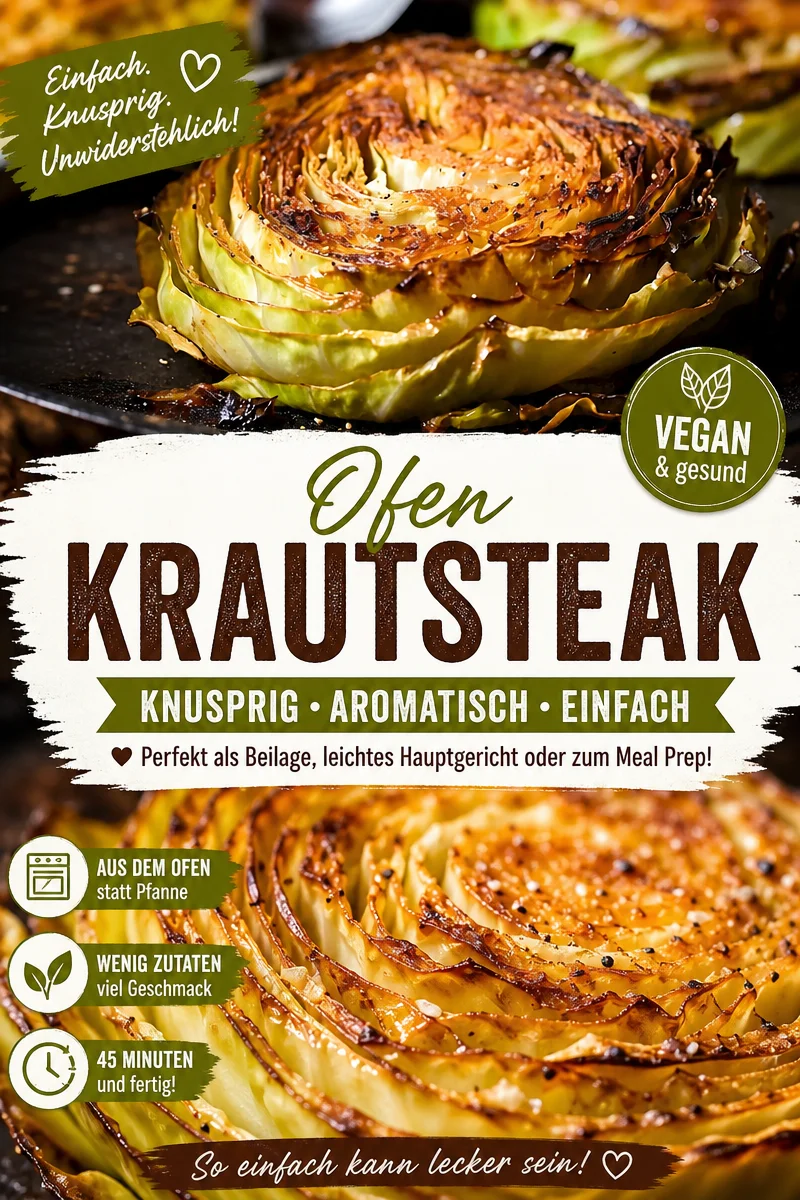 Kabbage-Steaks: Ein Geniales Rezept für jeden Tag - Entdecke die köstliche Welt der Kabbage-Steaks! Dieses einfache und gesunde Rezept verwandelt gewöhnlichen Kohl in ein geschmackvolles Highlight auf deinem Tisch. Bereite dir ein schnelles Abendessen mit wenigen Zutaten zu und genieße den unvergleichlichen Geschmack! Lass dich inspirieren und koche noch heute! #KabbageSteaks #GesundeRezepte #SchnelleGerichte