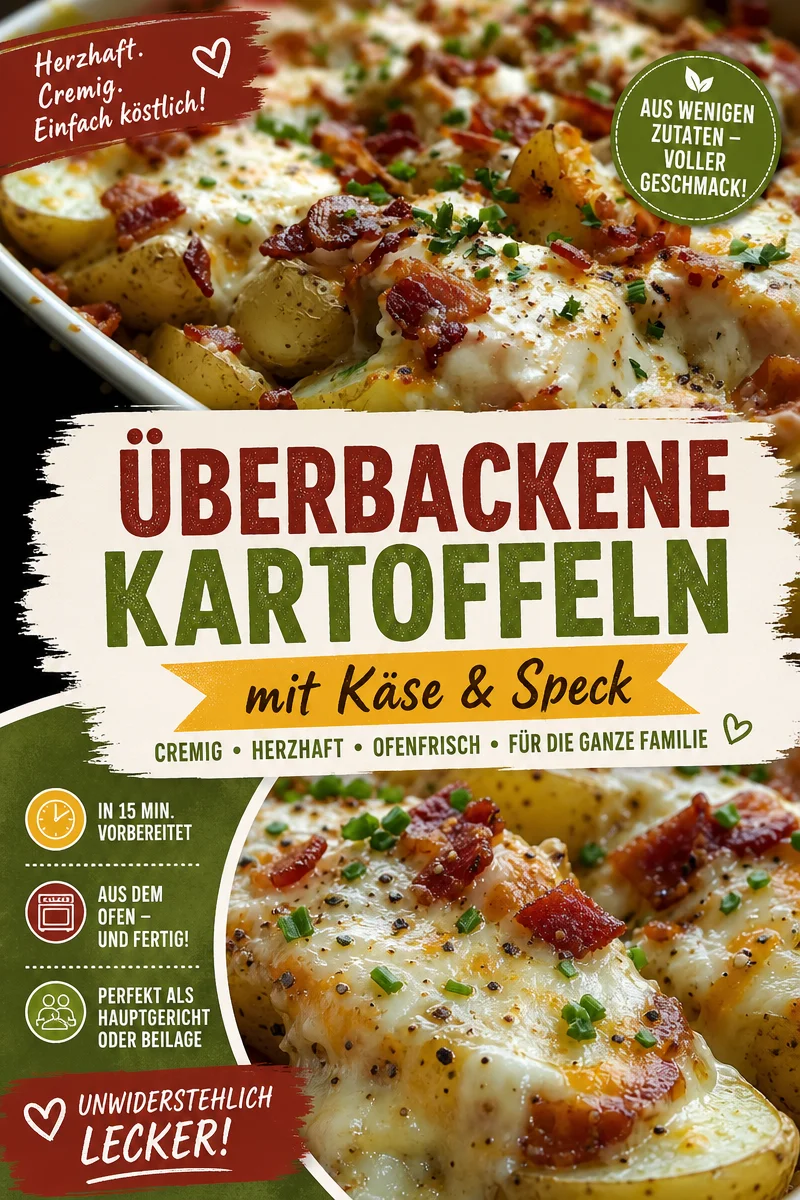 Klassische Chicken Bacon Ranch Kartoffeln – Einfaches Rezept für jeden Tag - Entdecke die köstlichen Klassischen Chicken Bacon Ranch Kartoffeln! Dieses herzhaftes Gericht vereint zartes Hähnchen, knusprigen Speck und cremiges Ranch-Dressing zu einem unwiderstehlichen Geschmackserlebnis. Ideal für ein schnelles Abendessen, das jeder lieben wird. Probiere es gleich aus – dein perfektes Gericht erwartet dich! #HähnchenRezepte #Auflauf #SchnellesEssen
