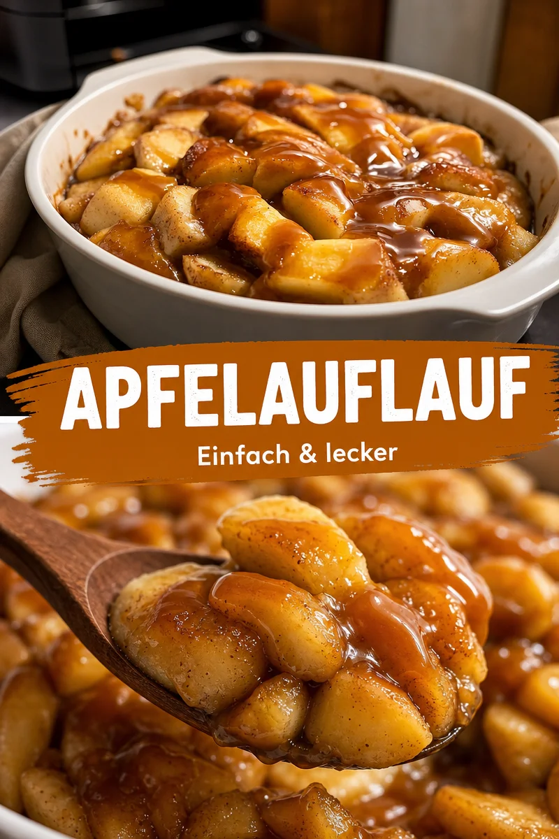 Leckere Karamell-Apfel-Zimtschneckenauflauf für dein Frühstücksbuffet - Überrasche deine Gäste mit diesem Karamell-Apfel-Zimtschneckenauflauf! Eine himmlische Kombination aus saftigen Äpfeln und zarten Zimtrollen, die sich perfekt für jedes Frühstück oder Brunch eignet. Einfach zuzubereiten und unwiderstehlich lecker – ein Must-Try! Probiere es aus und verwandle dein nächstes Frühstück zusammen mit Familie oder Freunden in ein süßes Highlight! #Frühstück #Auflauf #Zimtrollen