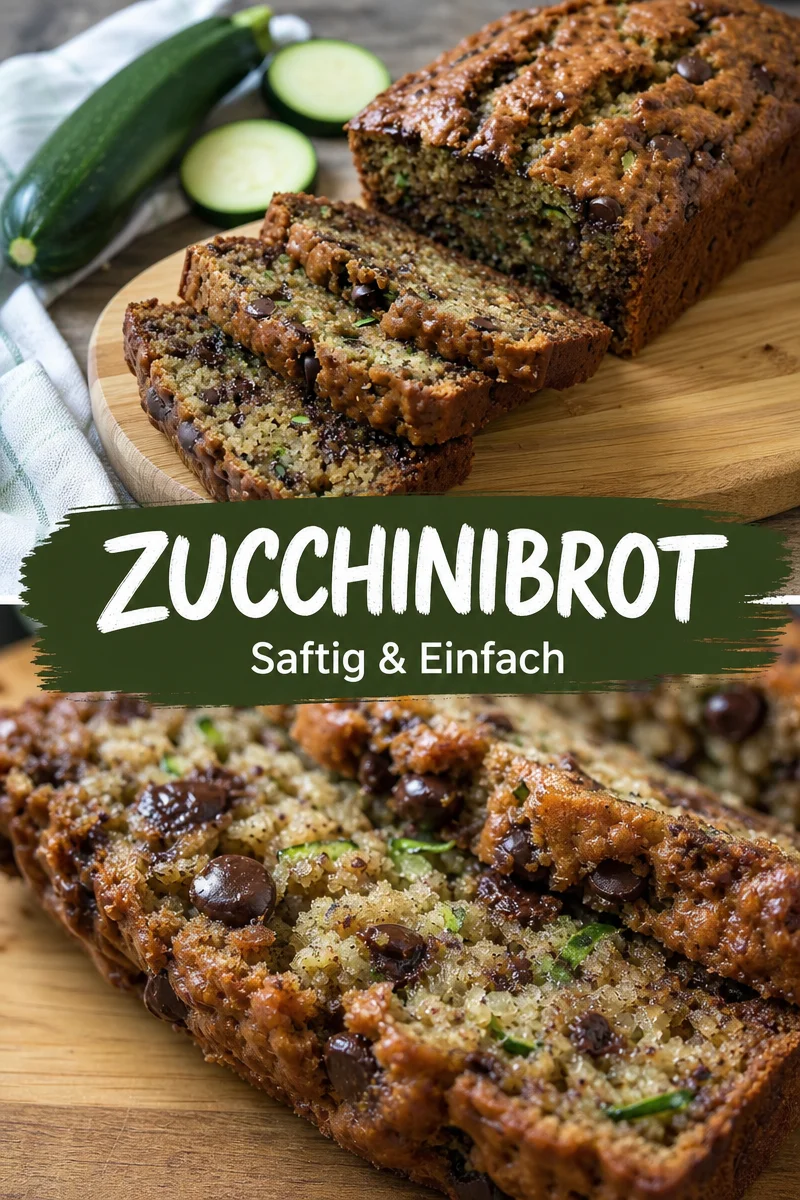 Saftiges Schokoladen-Chip-Zucchini-Brot: Ein Genuss für alle! - Entdecken Sie das perfekte Rezept für saftiges Schokoladen-Chip-Zucchini-Brot! Die Kombination aus frischer Zucchini und Schokoladenstückchen macht dieses Brot unwiderstehlich lecker und perfekt für jeden Anlass. Überraschen Sie Ihre Familie und Freunde – sie werden es lieben! Probieren Sie es gleich aus und teilen Sie Ihr Ergebnis mit uns! #ZucchiniBrot #Backen #LeckereRezepte