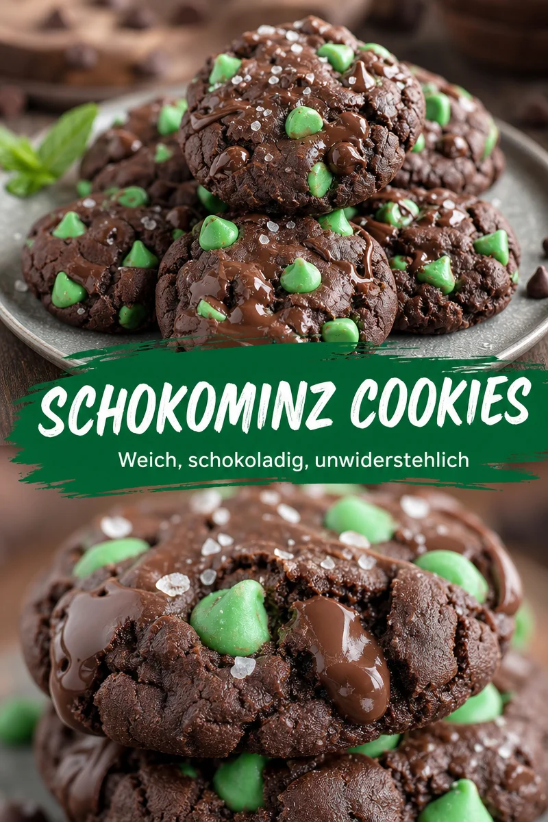 Schokoladen-Minz-Kekse: Ein himmlischer Genuss für jede Gelegenheit - Verwöhnen Sie sich mit diesen schokoladigen Minz-Keksen, die perfekt für jede Kaffeepause oder Feier sind. Das Zusammenspiel von schokoladiger Süße und erfrischender Minze wird Ihren Gaumen verzaubern! Probieren Sie das einfache Rezept aus und machen Sie Ihre nächsten Backabenteuer unvergesslich. Jetzt nachbacken! #Kekse #Backen #Schokolade