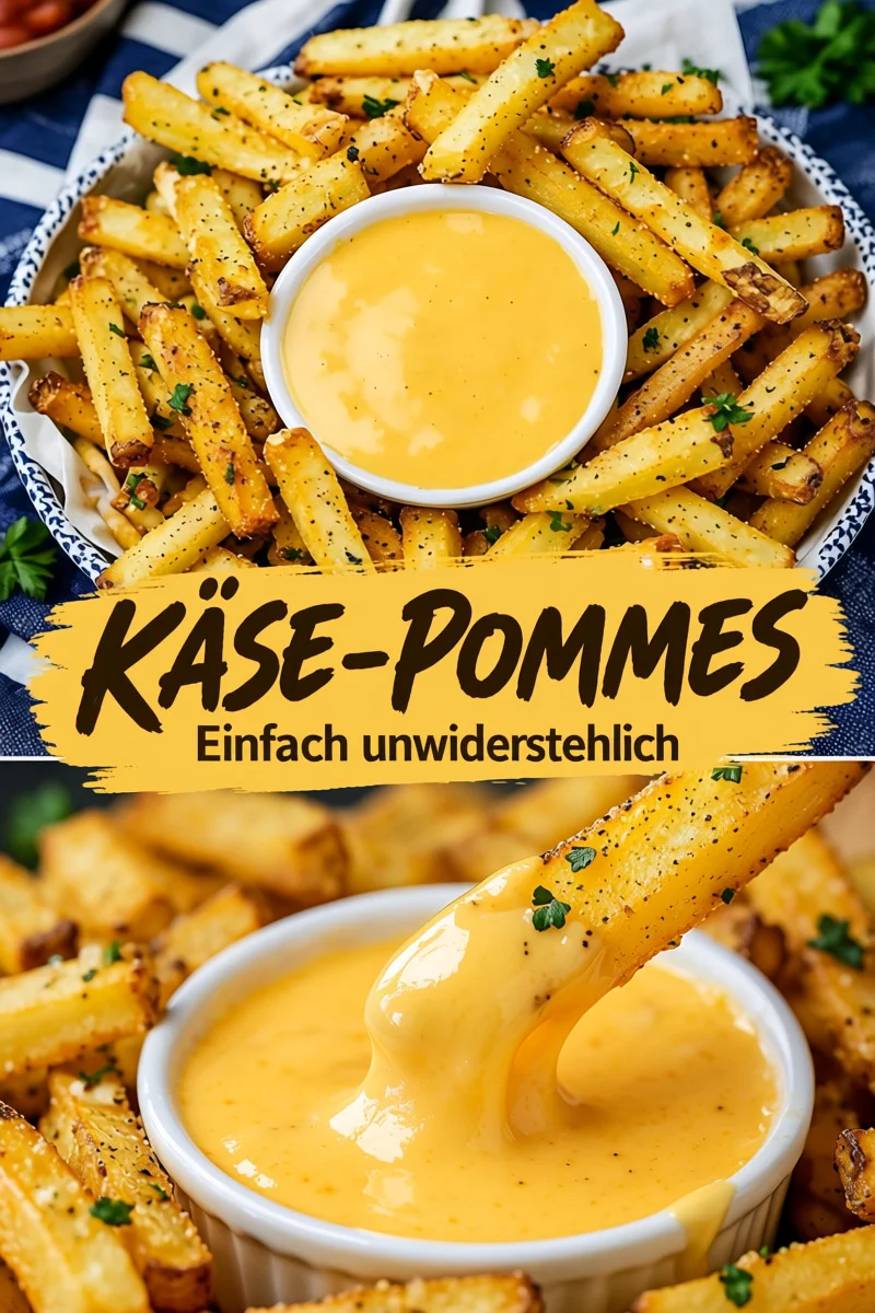 Unwiderstehliche Käsesauce für Pommes - Der perfekte Snack! - Entdecken Sie die köstliche Käsesauce für Pommes, die jedes Snack-Dinner zum Hit macht! Bereiten Sie diese einfache, cremige Sauce in nur wenigen Minuten zu und genießen Sie sie warm mit frisch gebackenen Pommes. Ideal für Filmabende oder Partys mit Freunden! Probieren Sie es jetzt aus und verwandeln Sie Ihre Snacks in ein Geschmackserlebnis! #Käseliebe #Snackzeit #Pommesfrites